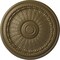 Ekena Millwork Brunswick Ceiling Medallion (Fits Canopies up to 4 1/2"), 27"OD x 2 1/2"P, Mississippi Mud CM27BRMMF - alternate 1
